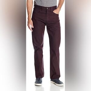Levi’s Men’s 501® Original-Fit Jeans — Crushed Berry-Graphite Fill (34 x 36)